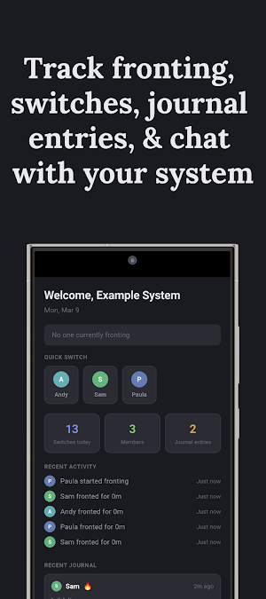 PluralLog Screenshot 1