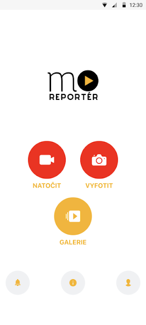 mReportér Screenshot 0