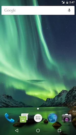Wallpapers Northern Light Screenshot 3