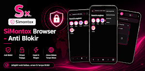 SiMontox Browser - Anti Blokir Screenshot 0