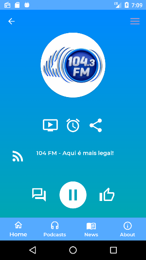 104.3 FM de Piumhi Screenshot 0