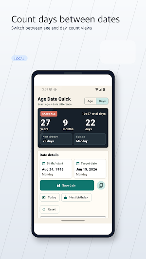 Age Date Quick Screenshot 2