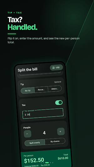 Split Bill Calculator Screenshot 2