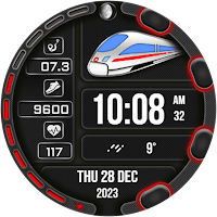 Digital TRAIN DW03 Watch face