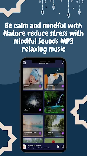 Sounds Mp3 relaxing music Screenshot 2