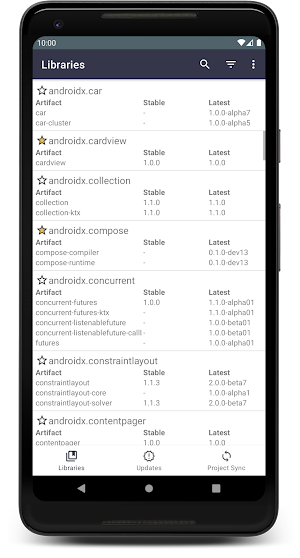 Jetpack Release Tracker Screenshot 0