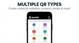 QuickQR: QR Scanner & Maker Screenshot 2