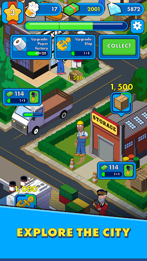 Simpolis: Express City Idle Screenshot 0