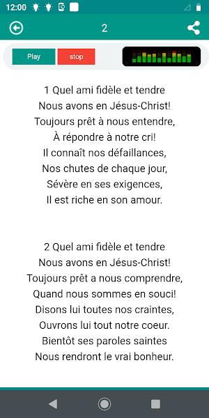 Hymnes, Cantiques Et Louanges Screenshot 1