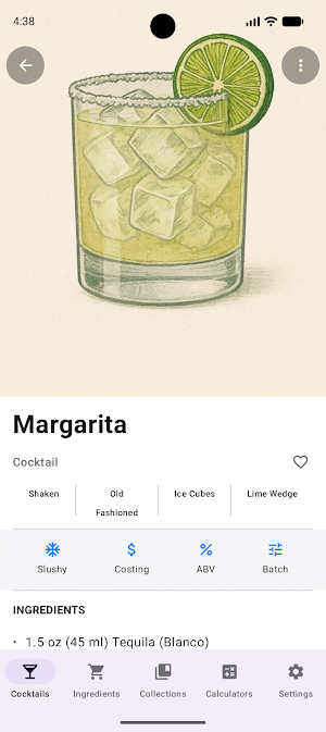 Bevnap: Cocktail Recipes Screenshot 0