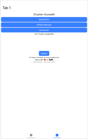 Bestellmanagement App Screenshot 0