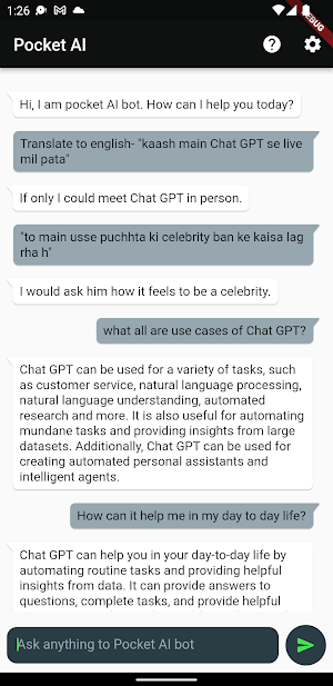 Pocket AI - Chat and Chatbot Screenshot 3