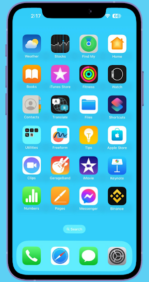 OS 18 Launcher: Phone 15 Theme Screenshot 1
