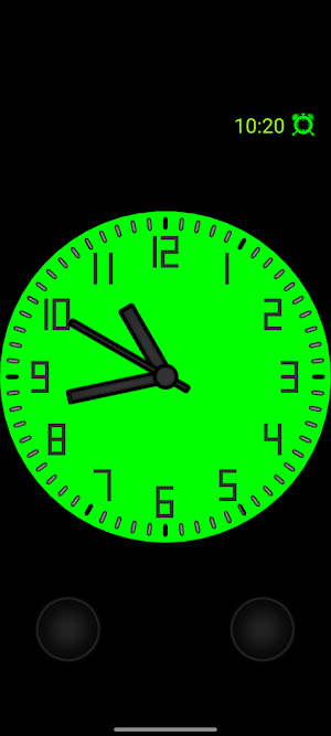 Analog clock vpv Screenshot 1