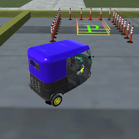 City Rickshaw Parking 3D Game