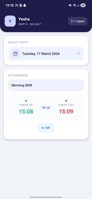 ProDashboard Attendance Screenshot 3