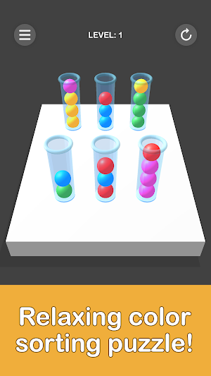 Sort Balls - Color Puzzle Screenshot 0