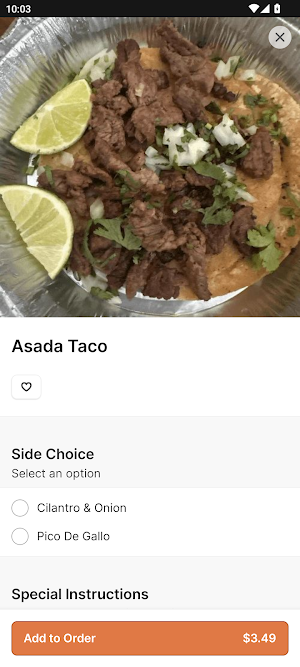 Camilas Mexican Restaurant Screenshot 2