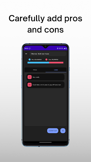 Pros Cons: Decision Making Screenshot 3