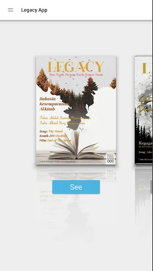 Legacy app Screenshot 1