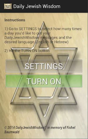 Daily Jewish Wisdom Screenshot 0