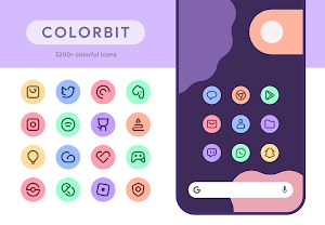 Colorbit Icon Pack Screenshot 0