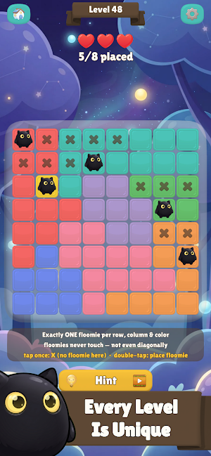 Floomies: Cozy Logic Puzzle Screenshot 3