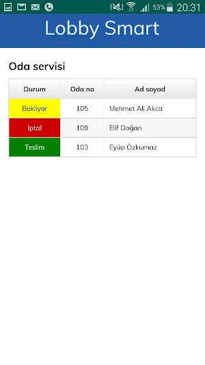 Lobby Smart Staff Screenshot 2