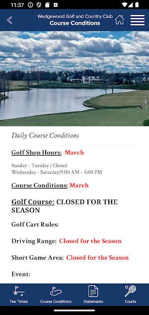 Wedgewood Golf & Country Club screenshot 3