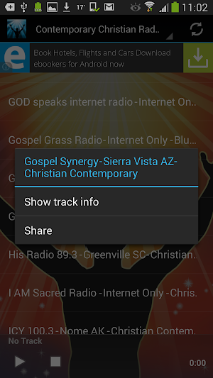 Contemporary Christian Radio Screenshot 2