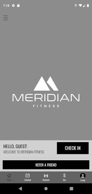 Meridian Fitness MA Screenshot 1
