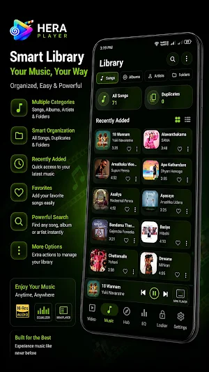 Hera Player - Music & Video Screenshot 2