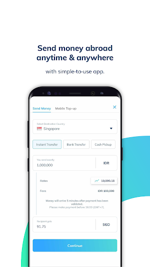 Topremit - Money Transfer Screenshot 1