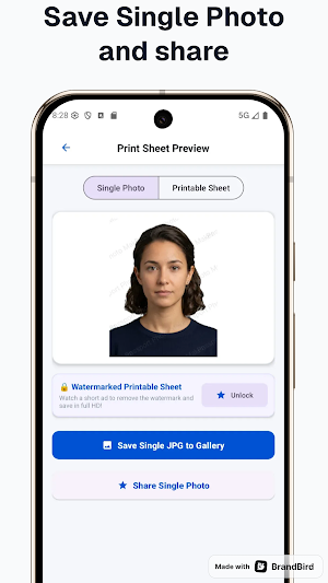 Passport Photo Maker Visa 2026 Screenshot 3