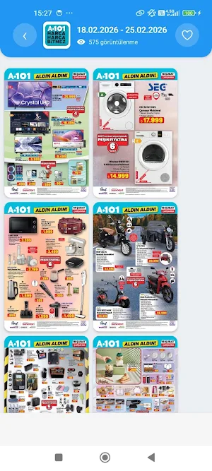 Aktüel Ürünler Screenshot 1
