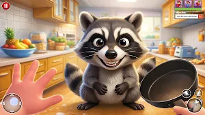 Funny Raccoon Pranks Simulator Screenshot 0