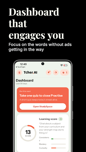 TcherAI - Personal AI tutor Screenshot 1