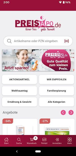 preisapo - Günstige Apotheke Screenshot 0