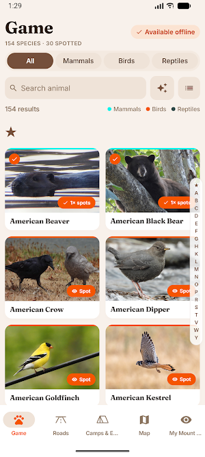 Mount Rainier Wildlife Safari Screenshot 1