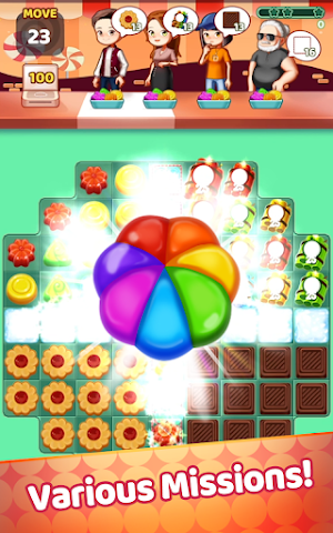 Sweet Jelly Pop 2021 - Match 3 Puzzle Screenshot 2
