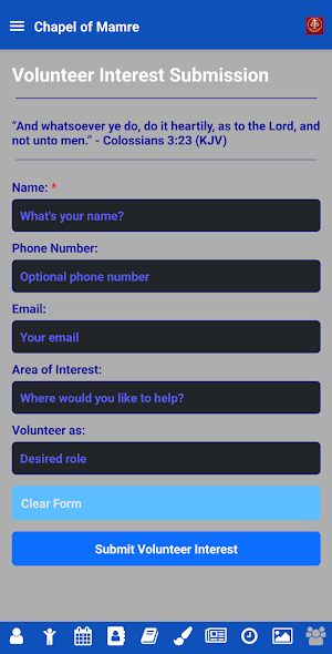 Crimson Mobile Outreach Tool Screenshot 3