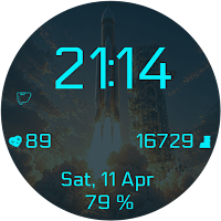 GS054 - Shuttle Watch Face