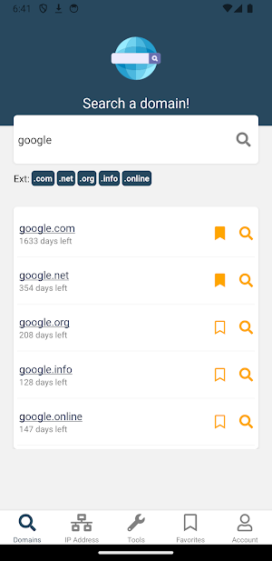 Domain Panel Screenshot 0