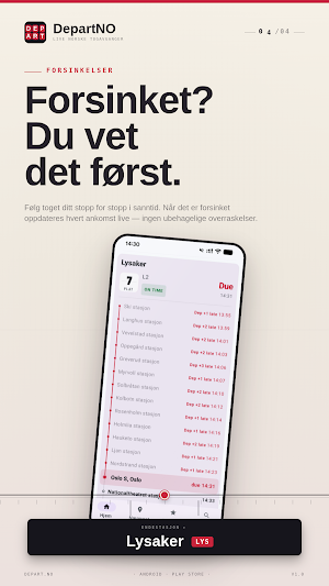 Norges Togtider og Kart Screenshot 3