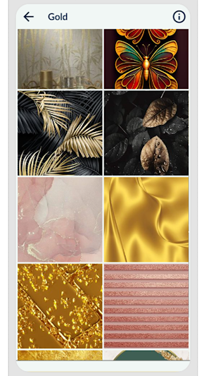 Gold Wallpaper Screenshot 1