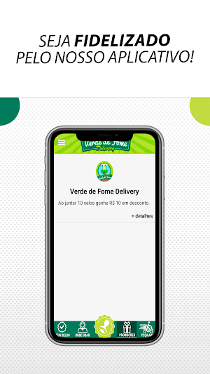 Verde de Fome Delivery Screenshot 2