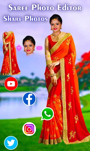 Women saree photo Editor-2020 Screenshot 0