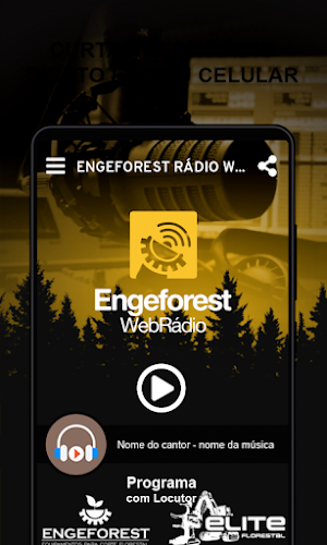 ENGEFOREST RÁDIO WEB Screenshot 0