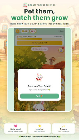 Dream Forest Friends: Idle Pet Screenshot 1