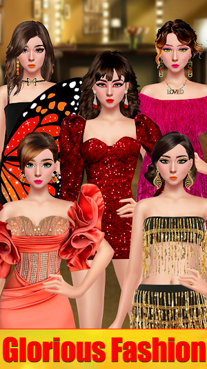 Fashion Makeup:Stylist Dressup Screenshot 2